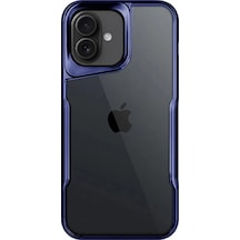 Newface - 337 - Apple iPhone Uyumlu 16 Kılıf Boyi Silikon Kapak - Csmo-tex - - Lacivert