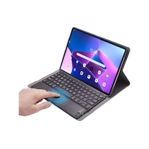Lenovo Uyumlu Tab M10 TB328FU Bluetooth Touchpad Klavyeli Kılıf-BKK5