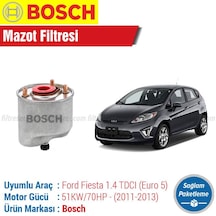 Ford Fiesta 1.4 Tdcı Euro 5 Bosch Mazot Filtresi 2011-2013
