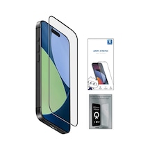 Samsung Uyumlu S25 6d Anti Static Temperli Cam Ekran Koruyucu Kırılmaz Full Kaplama