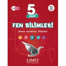 Limit 2025 5. Sınıf Fen Bilimleri Konu Anlatım Föyleri Güncel Müfredat
