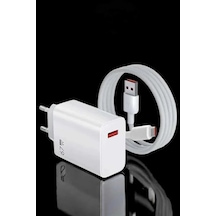 Şarj Aleti Turbo Hızlı 67w Type-c Hızlı Şarj Beyaz