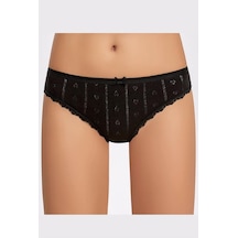 İlke 273 Kadın Jakar Dantelli Bikini Külot