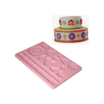 Kalp Yaprak Kuş Temalı Silikon Sabun Epoksi Mum Çikolata Kalıbı Goldcakes