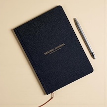 Okuma Günlüğü A5 Sert Kapa Klı Reading Journal, 100 Kitap İncelemesi, Günlük Okuma Takibi S Siyah