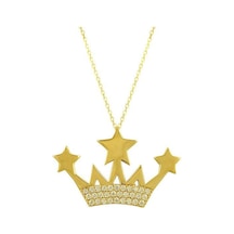 Kral Tacı 14 Ayar Altın Kolye 3.10 Gram