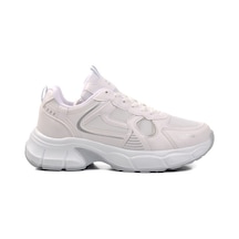 Aspor Beyaz Gümüş Kadın Spor Ayakkabı 001