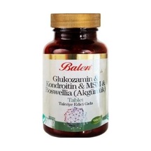 Glukozamin Kondroitin Msm Boswellia Akgünlük Glukosamin Bosvelya 120 Tablet X 1200 Mg