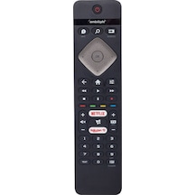 Kl Ambılıght Netflıx-rakuten Tv Tuşlu 43pus6504/62 Led Tv Kumanda