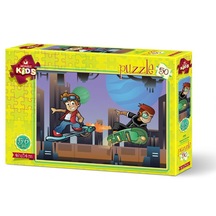 Art Puzzle Kids - 50 Parça Kaykaycı Çocuk Puzzle