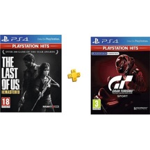 The Last Of Us Remastered PS4 Oyun + Gran Turismo Sport PS4 Oyun