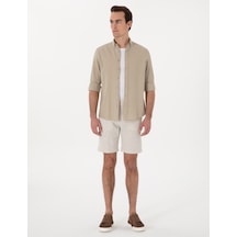 Pierre Cardin Erkek Bej Şort / Bermuda 50305289-vr011 Bej
