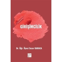 Girişimcilik / Dr. Sezar Karaca