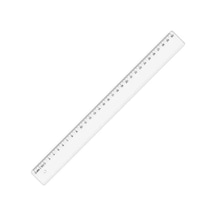 Hatas Geniş Plastik Cetvel Şeffaf 30 Cm 00147 Diğer