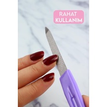 Büro Ev Ofis Kişisel Tırnak Bakımı İçin Törpü Makas Seti