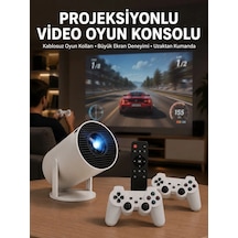 Film Dizi Ve Oyun İçin Taşınabilir Kablosuz Mini Projeksiyon Yeni Nesil