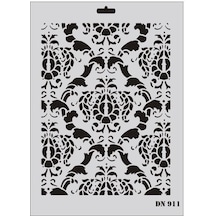 Mey İthalat Rich Dantel Seri Dn-911 Stencil 35x25 Cm