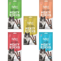 Reflex Meaty Sticks Karışık Kedi Ödül Maması Seti 5'li 3 x 5 G