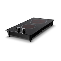 Kumtel V3-02 P Vitro Seramik Set Üstü Domino Ocak