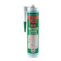 Soma Fix Duşa Kabin Silikonu 280ml S231 - Beyaz