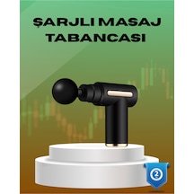 6 Kademeli Kas Masaj Tabancası 4 Başlıklı Güçlü Sessiz Sporcu Masaj Cihazı Şarjlı Diğer