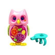 Mini Hoot Sevimli Baykuş - Pembe Çok Renkli
