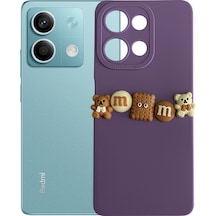 Xiaomi Redmi Note 13 5g Kılıf 3d M Bear Kamera Korumalı Silikon Kapak