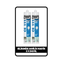 Cs 111 Akrilik Beyaz, 240 Ml X 2 Adet