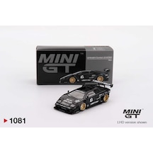 Mini Gt 1/64 Lamborghini Countach Lb-works Black 1081