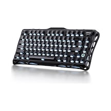 Gravastar Mercury K1 Rgb Kablosuz Mekanik Gaming Klavye, İngilizce Q, Stealth Black