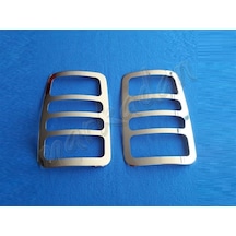 Vw Caddy Krom Stop Çerçevesi 2004-2014 2 Parça Paslanmaz  Çelik