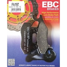 Yamaha Ybr 250 Ön Fren Balatası Ebc Fa197 Balata