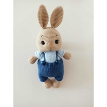 Amigurumi Tulumlu Tavsan Oyun Arkadasi