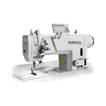 Typical Gc-9420-md3 Çift İğne Küçük Mekik İptalsiz İplik Kesicili Kilit Dikiş Mikro Yağlamalı Direct Drive Orta Mat İçin