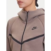 Nike Tech Fleece Windrunner Fz Hooded Kadın Sweatshirt-sportxstore Kahverengi