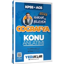 Yediiklim Yayınları 2026 Kpss Ags Coğrafya Konu Anlatımı Hakan Bileyen Yediiklim Yayınları 2026 Kpss Ags Coğrafya Konu Anlatımı Hakan Bileyen