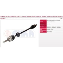 On Aks Komple Sağ Dokker-lodgy 1,5dcı K9k 12- 1 Ad