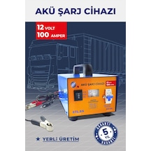 Tır/kamyon Akü Şarj Cihazı 12 Volt 100 Amper - 5 Yıl Garanti