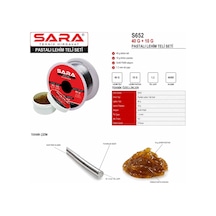 Sara S652 40 G Lehim Teli + 10 G Lehim Pastası Seti
