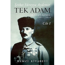 Tek Adam Cilt 1 - Büyük Boy - Şevket Süreyya Aydemir - Remzi Kitabevi