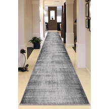 Viva Home Kaymaz Tabanlı Kesme Rulo Yolluk Sade Gri Füme Ar327, Gri, 60 X 300 Diğer