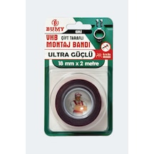 Vhb Montaj Bandı 18mm X 2mt Gri