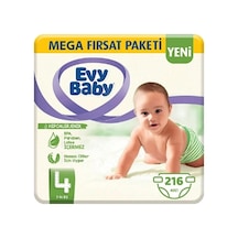 Bebek Bezi 4 Numara 7-14 Kg 216 Adet 4
