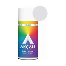 Akçalı Sprey Boya Mat Beyaz Ral501, 400ml Çok Renkli
