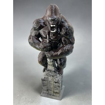 King Kong Koleksiyonluk Figür Heykel Empire State Dekoratif Biblo 15 Cm