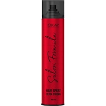 Okay Salon Formula Ultra Strong Saç Spreyi 400 ML