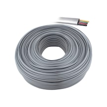 6 Lı Yassı Data Kablosu 100 Metre