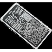 Nail Art Stamping Baskı Plakası 38191099