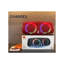 Bluetooth Speaker Şarjlı Taşınabilir Kablosuz Hoparlör Sd Kart Usb Aux Fm Radyo Charge5