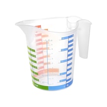 Kullan At Market Plastik Ölçü Kabı 1000ml 123x100x126 Mm 1 Adet Diğer